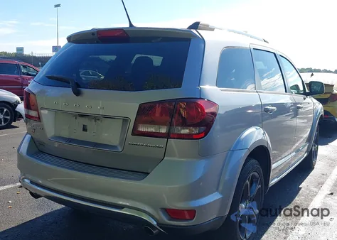 2018 Dodge Journey Crossroad Awd from USA, damaged, VIN 3C4PDDGG9JT387651